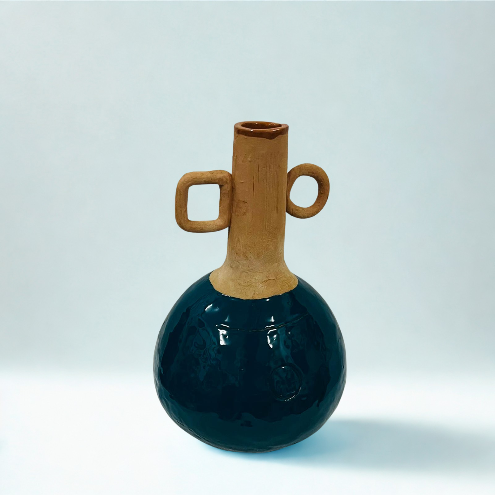 Vază ceramică „Verde Nocturn”