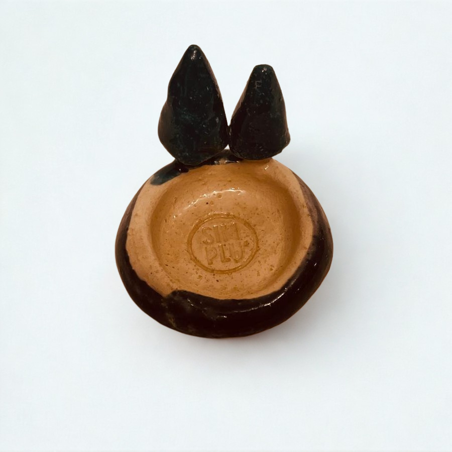 Suport lumânare ceramic „Pădurea liniștii”