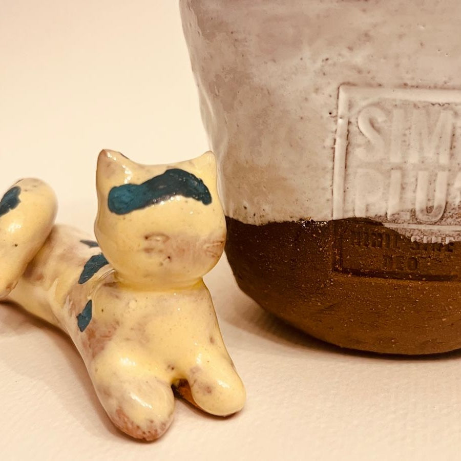 Set ceramic artizanal „Clay & Whiskers”