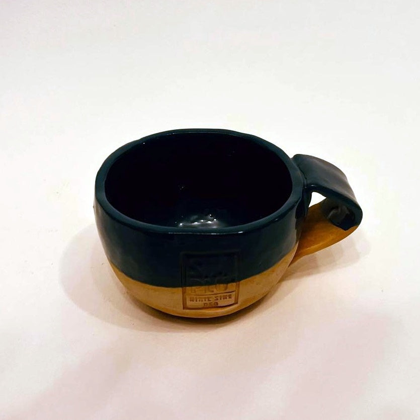 Cană ceramică glazurată „Contrast Rustic”