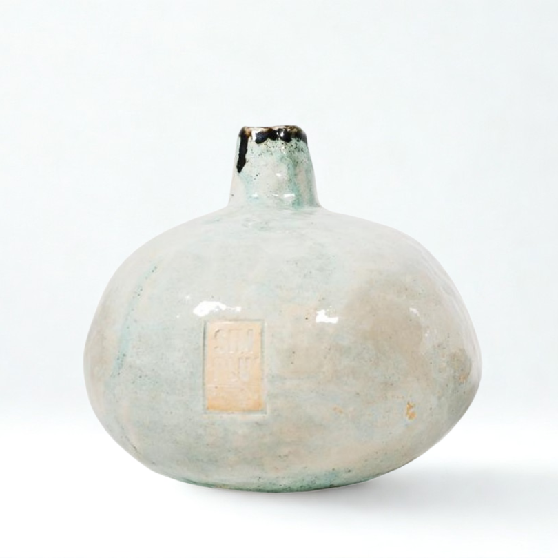 Vază ceramică „Calm de Ivoire”