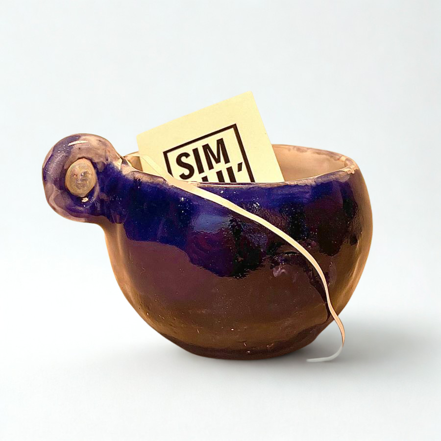 Cană ceramică glazurată „Nocturnă”