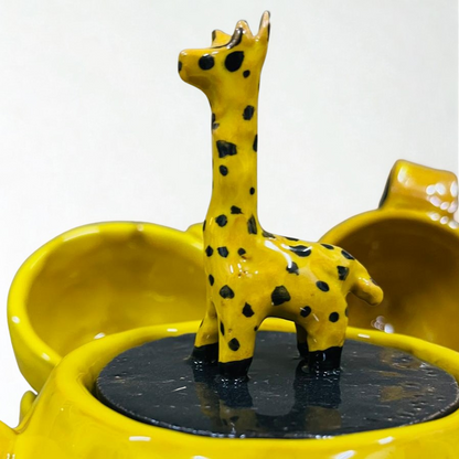 Set de ceai „Girafa” – ceainic cu 4 cești