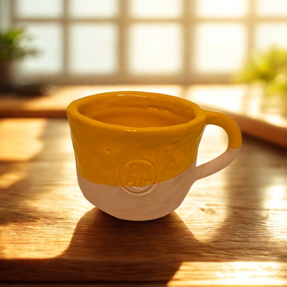 Cană ceramică glazurată „Morning Sun”