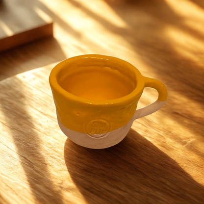 Cană ceramică glazurată „Morning Sun”