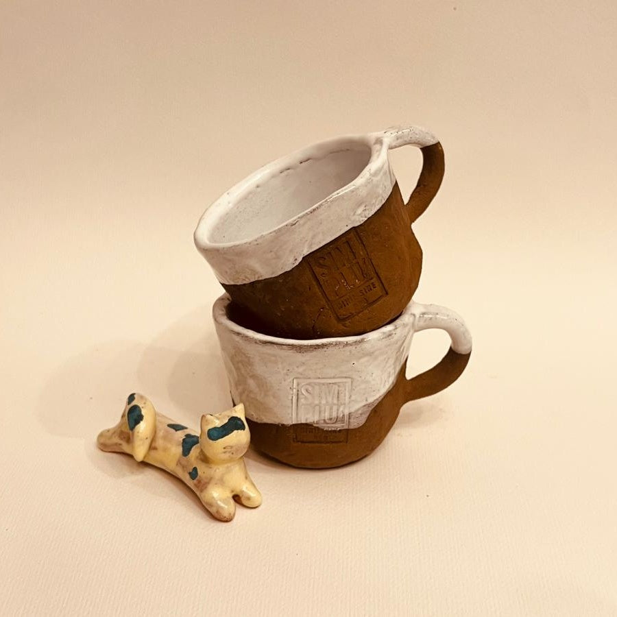 Set ceramic artizanal „Clay & Whiskers”