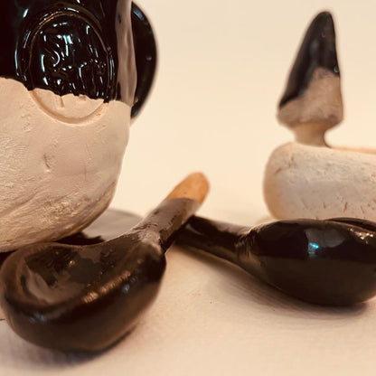 Set ceramică artizanală „Noapte Calmă”