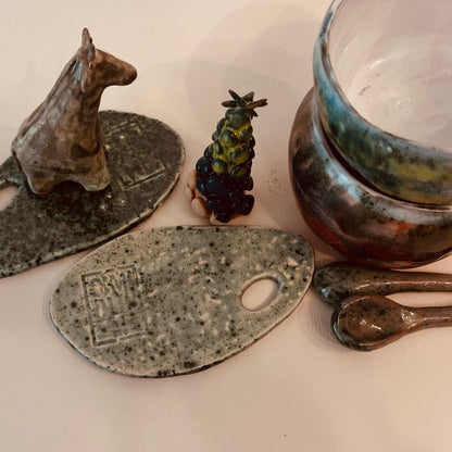 Set ceramică artizanală „Earth & Sky”