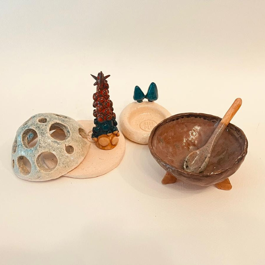 Set ceramică artizanală „Forest Spirit”