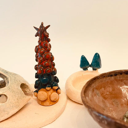 Set ceramică artizanală „Forest Spirit”