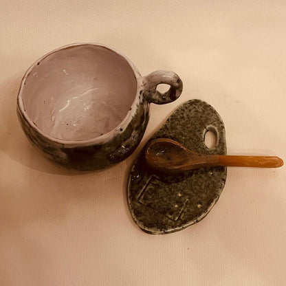 Set ceramică artizanală „Forest Glaze”