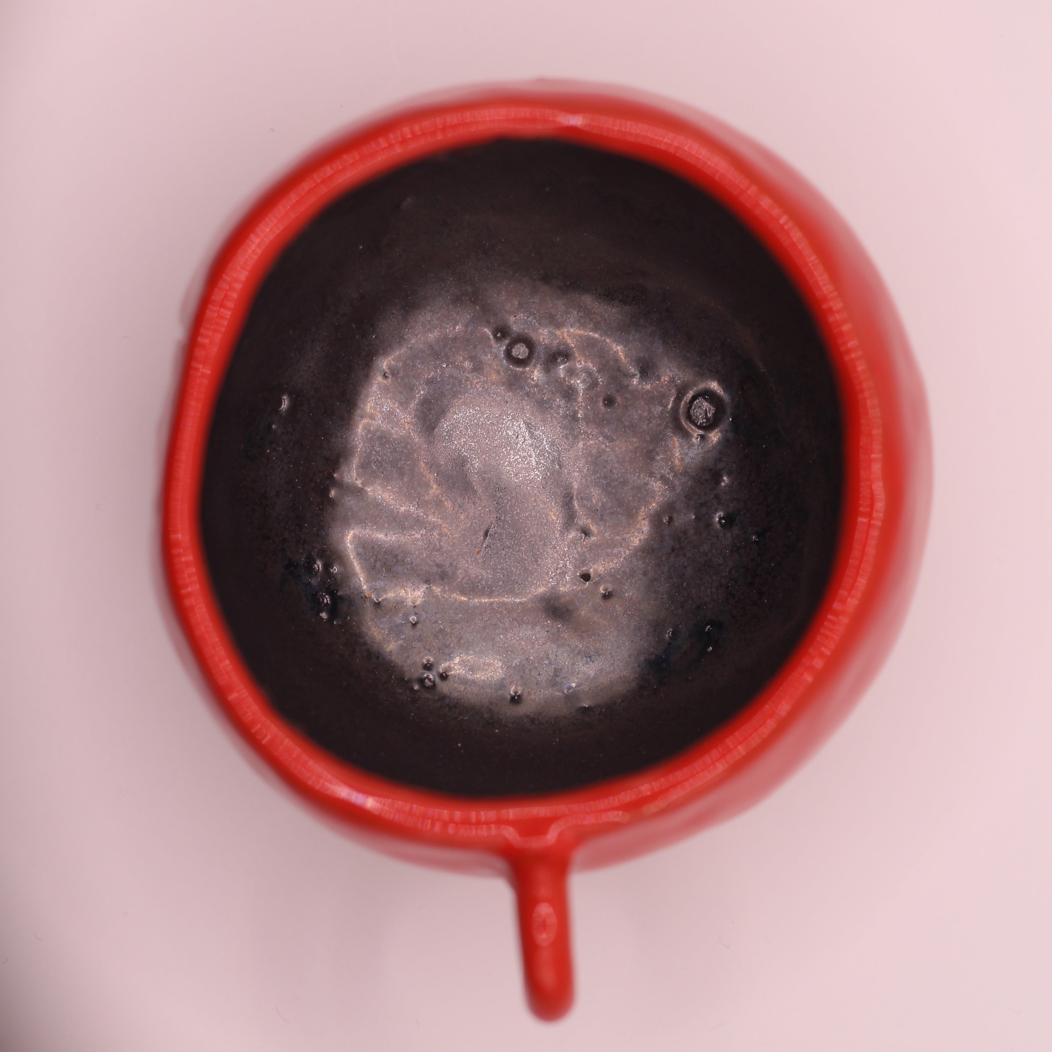 Cană ceramică glazurată „Red Terra”