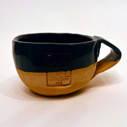 Cană ceramică glazurată „Contrast Rustic”