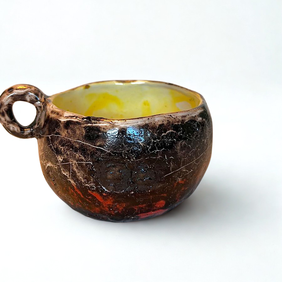 Cană ceramică „Vulcanică”