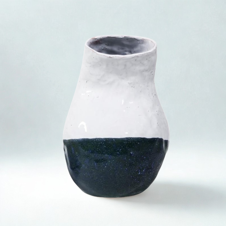 Vază ceramică „Contrast Nocturn”